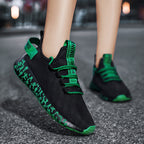 Damen Sportliche Leichtgewicht Sneakers mit rutschfester Laufsohle und atmungsaktivem Design