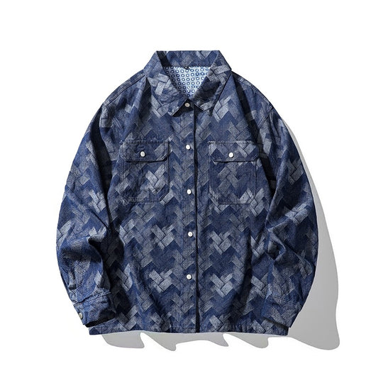 Herren lässige Overshirt R&B