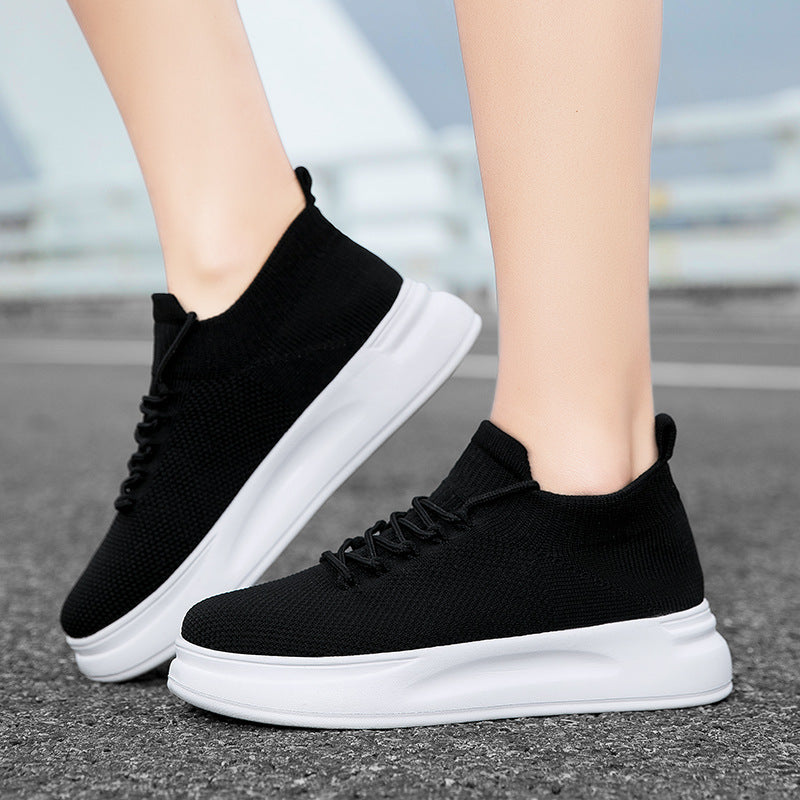 Damen Atmungsaktive Sneakers mit flexiblem Strick-Obermaterial R&B