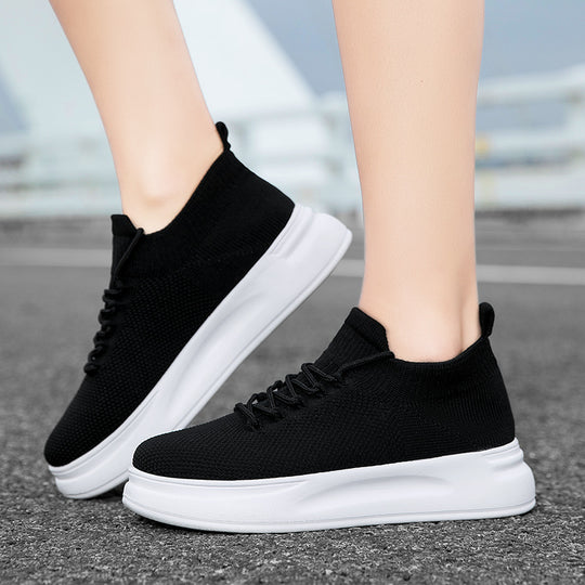 Damen Atmungsaktive Sneakers mit flexiblem Strick-Obermaterial R&B