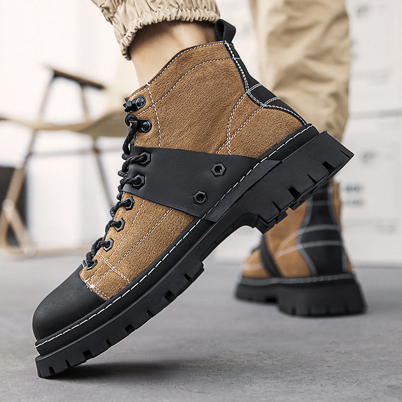 Damen Robuste Schnürboots mit strapazierfähigem Obermaterial für Outdoor-Aktivitäten R&B