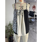 Damen Tankini mit modischem Leoparden-Design und edlen Elementen R&B