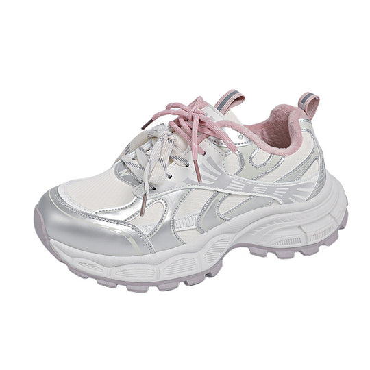 Damen Sportliche Sneakers mit dämpfendem Sohlenprofil und atmungsaktivem Mesh-Obermaterial R&B