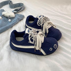 Damen Sportliche Sneakers mit verspieltem Tierdesign und flexiblem Obermaterial