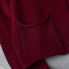 Damen Strickjacke mit dekorativen Knöpfen