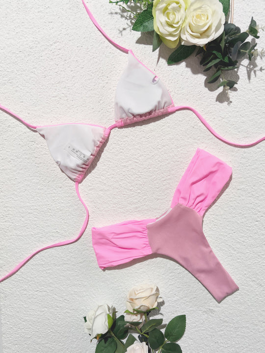 Damen Funktions-Bikini mit raffinierter Rüschendetail und sportlichem Design R&B