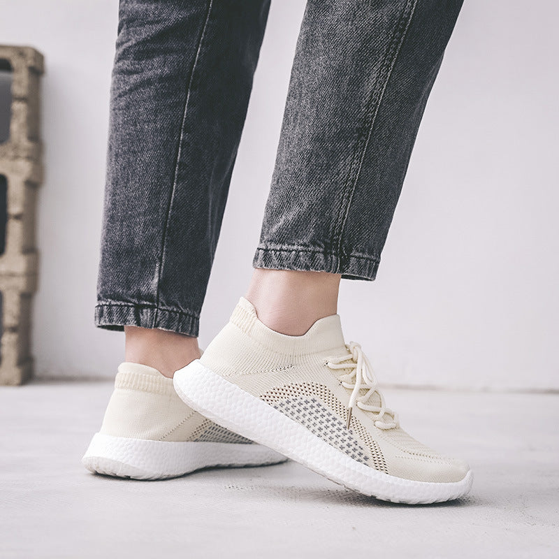 Damen Sportliche Sneaker mit atmungsaktivem Obermaterial und stoßdämpfender Sohle R&B