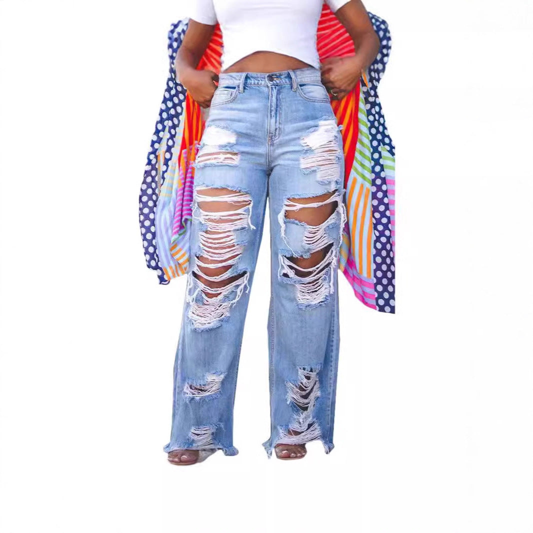 R&B | Denim Hole Lose Jeans