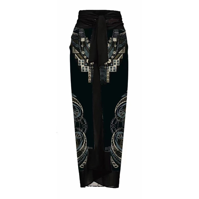 Damen Eleganter Einteiler mit kunstvoller Blumendekoration R&B
