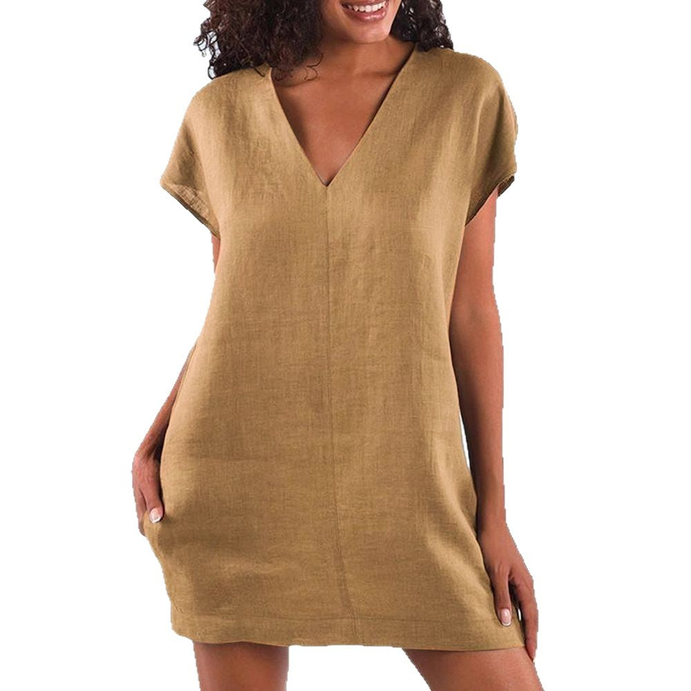 Damen Leichtes Sommerkleid R&B