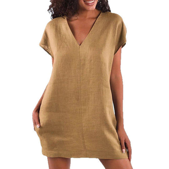 Damen Leichtes Sommerkleid R&B