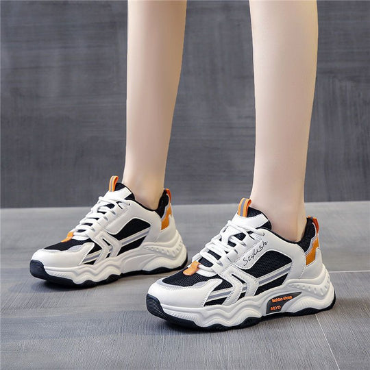 Damen Sportliche Sneakers mit dämpfender Laufsohle und atmungsaktivem Obermaterial R&B