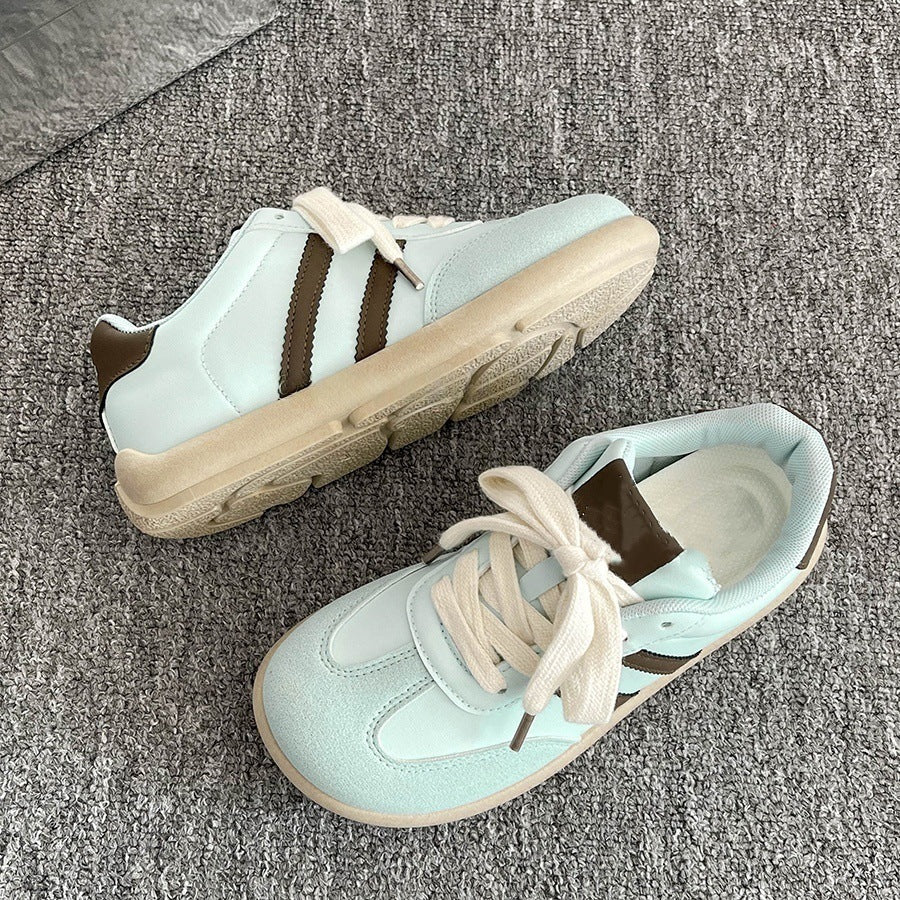 Damen modische Sneaker mit sportlichem Design und bequemer Dämpfung