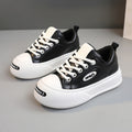 Damen modische Plateau Sneakers mit verstärktem Sohlenprofil und atmungsaktiven Materialien R&B