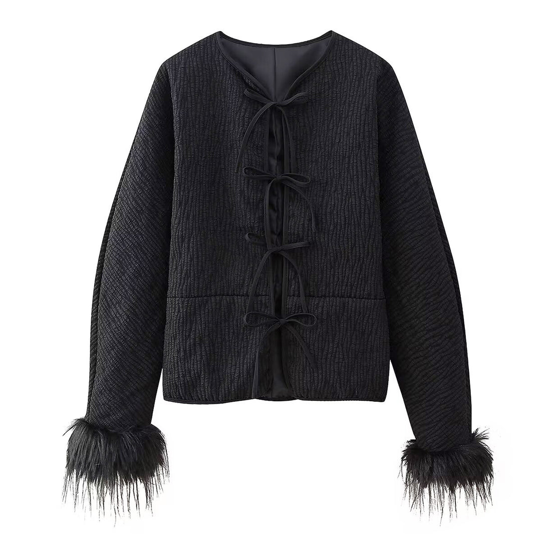 Damen modische Jacke mit einzigartigen Ärmeln R&B