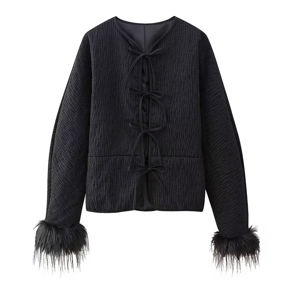 Damen modische Jacke mit einzigartigen Ärmeln R&B