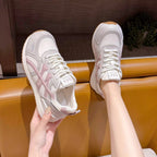 Damen Sportliche Sneakers mit atmungsaktiver Mesh-Oberfläche und gepolsterter Innensohle