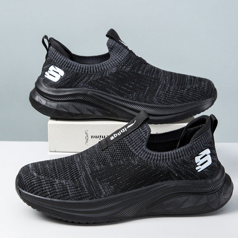 Damen Bequeme Slip-On Sneakers mit atmungsaktivem Obermaterial und flexiblem Design R&B