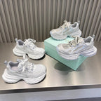 Damen Laufkomfort Sneakers mit atmungsaktiver Netzstruktur und dämpfendem Sohlenprofil R&B