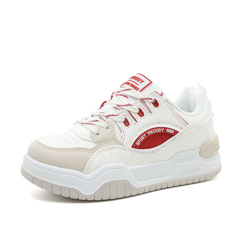 Damen sportliche Chunky Sneakers mit dämpfender Laufsohle R&B
