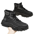 Damen robuste Outdoor-Boots mit rutschfester Profilsohle und atmungsaktiver Konstruktion