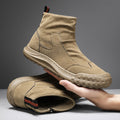 Damen Modische Ankle Boots mit elastischem Schaft und robustem Profilsohle R&B