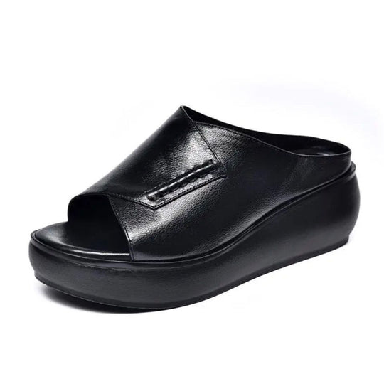 Damen nan orthopädisch inspirierte Schlupf‑Mule mit viskoelastischem Memory‑Fußbett R&B