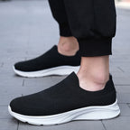 Damen Komfortable Slip-On Sneakers mit atmungsaktiver Mesh-Konstruktion R&B