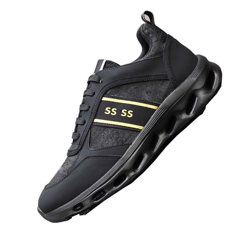 Damen Sportliche Komfort-Sneaker mit atmungsaktiver Oberflächenstruktur und dämpfender Sohle R&B