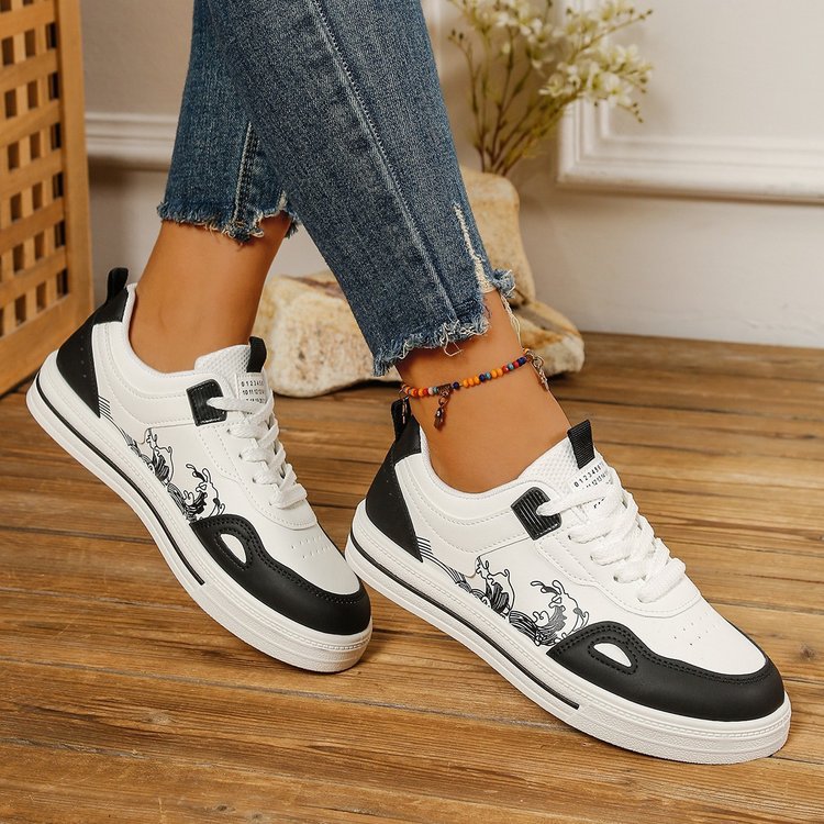 Damen Sneakers im lässigen Grafikdesign mit hohem Tragekomfort R&B