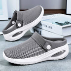 Damen Leichte Clogs mit Atmungsaktivem Obermaterial und Flexiblem Fußbett R&B