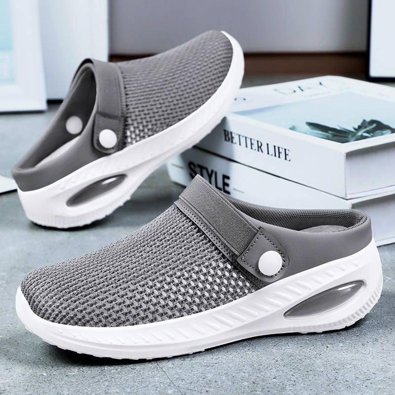 Damen Leichte Clogs mit Atmungsaktivem Obermaterial und Flexiblem Fußbett R&B