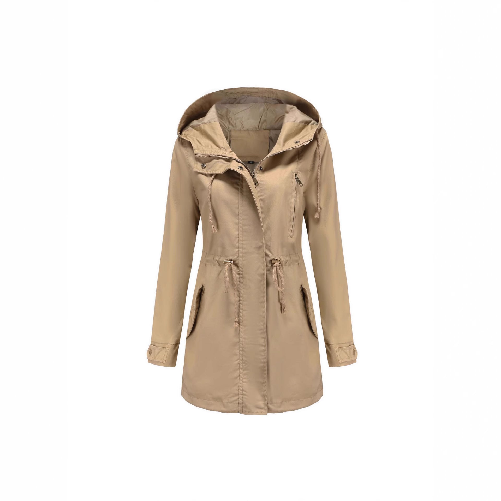 Damen Funktionsjacke mit verstellbarem Bund und Reißverschluss R&B
