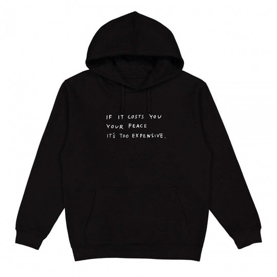 Damen Kapuzensweater mit inspirierendem Spruch und bequemer Passform R&B