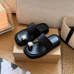Damen Komfortable Sandalen mit eleganter Schnalle und rutschfester Sohle