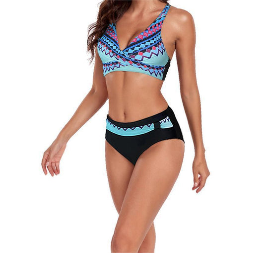 Damen Bikini-Set mit innovativem Farbverlauf R&B