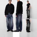 Damen Oversized Kapuzenjacke mit strukturierter Oberfläche