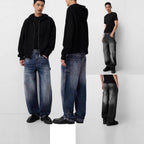 Damen Oversized Kapuzenjacke mit strukturierter Oberfläche