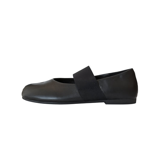 Damen Komfortable Ballerinas mit elastischem Riemen R&B
