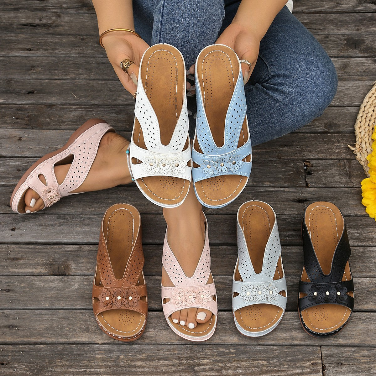 Damen Bequeme und modische Sandalen