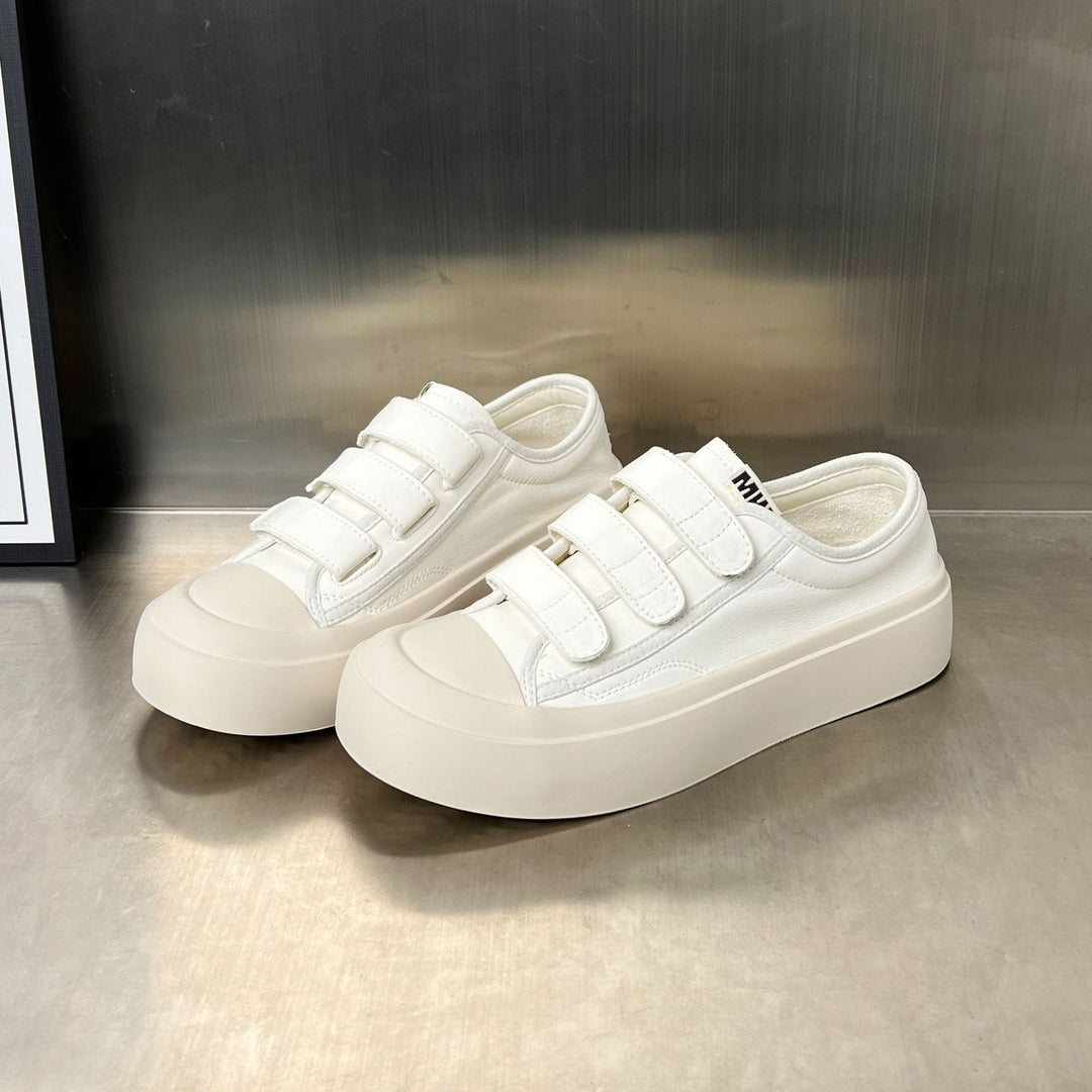 Damen Plateau-Sneaker mit verstellbarem Klettverschluss und innovativer Sohlenkonstruktion R&B