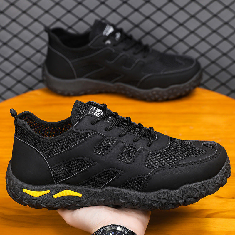 Herren atmungsaktive Sneakers mit rutschfester Sohle R&B
