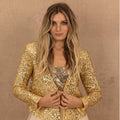 Damen Glitzernde Abendjacke R&B