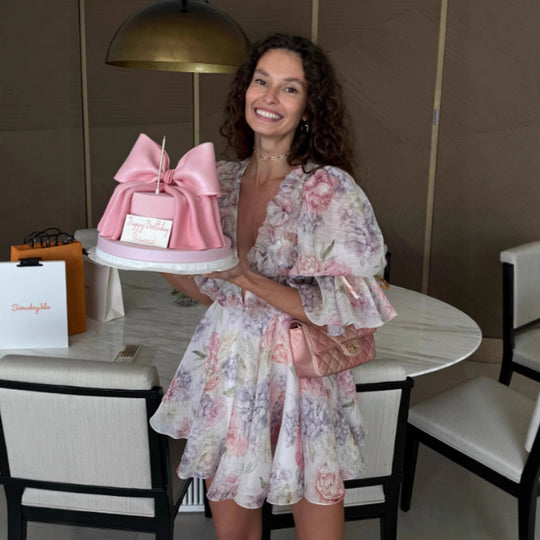 Damen Fließendes Maxikleid mit romantischen Rüschendetails und floralem Muster R&B