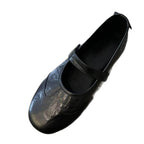 Damen Komfortable und elegante Ballerinas mit verstellbarem Riemchen R&B