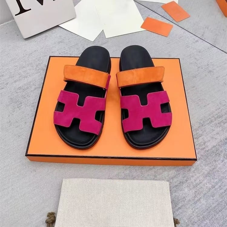 Damen Bequeme Freizeitsandalen mit verstellbaren Riemen und ergonomischer Fußbettgestaltung R&B