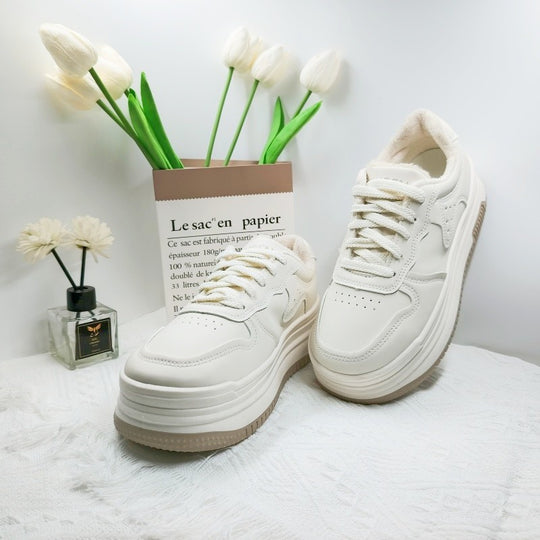 Damen Modische Sneaker mit dickem Komfortprofil R&B
