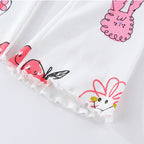 Mädchen Leggings mit buntem, verspieltem Motiv R&B