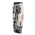 Damen Badeanzug mit elegantem Wickelrock R&B