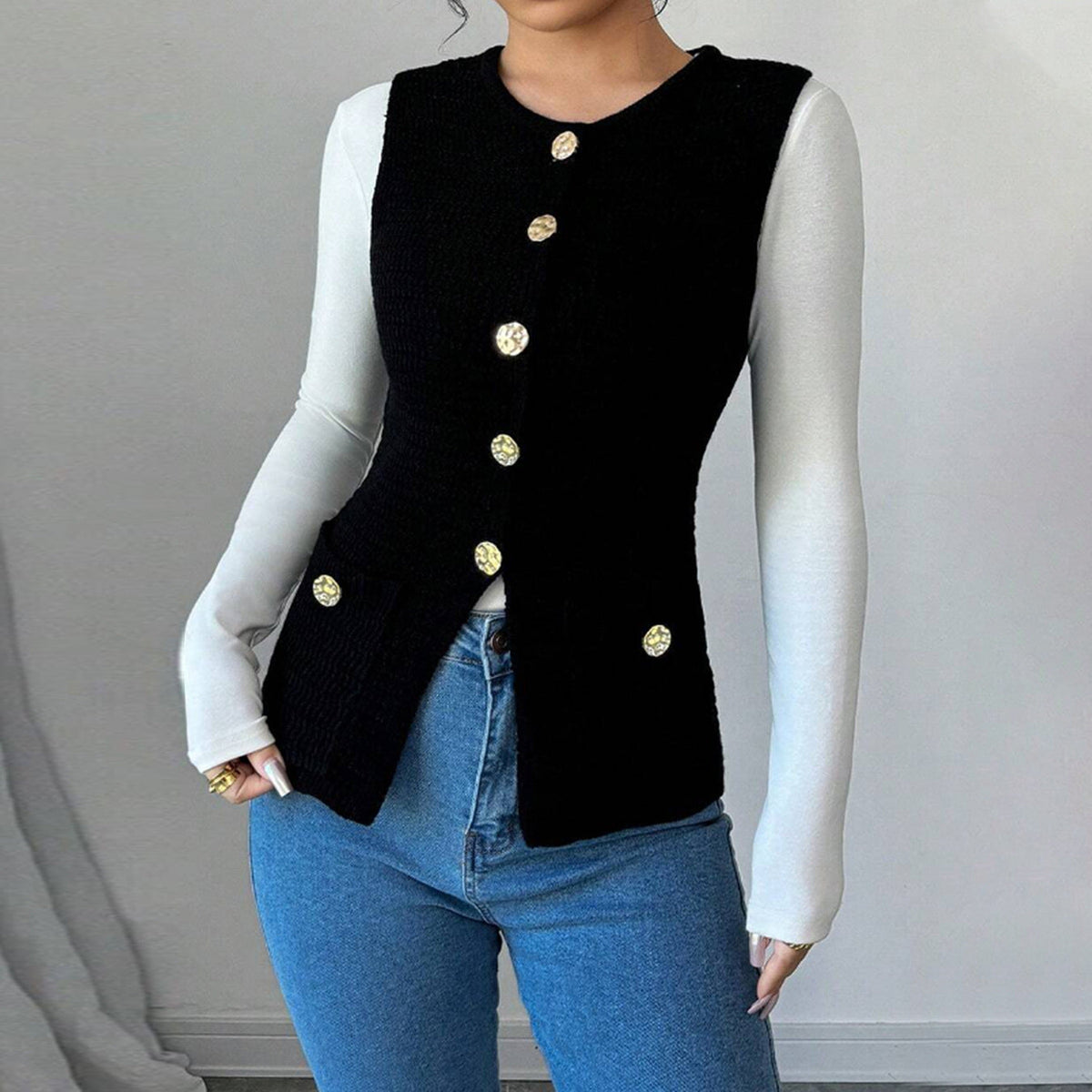 Damen Modischer Weste